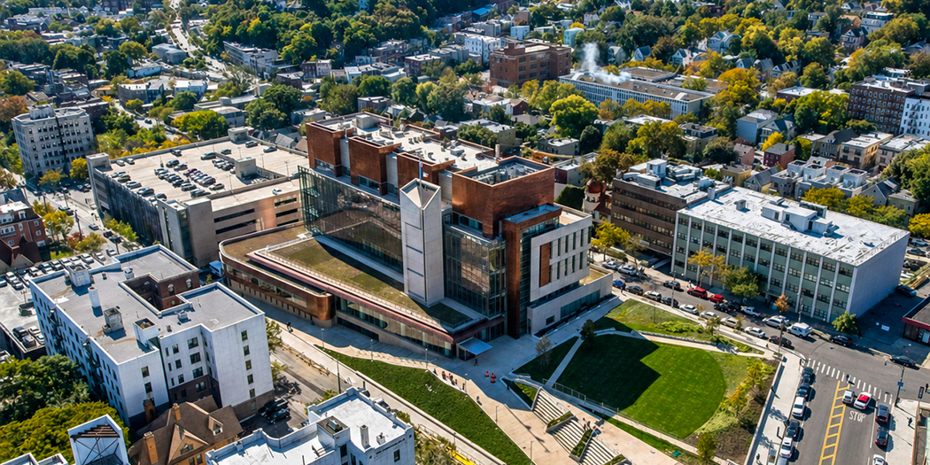 Staten Island Courthouse — Aerial View
