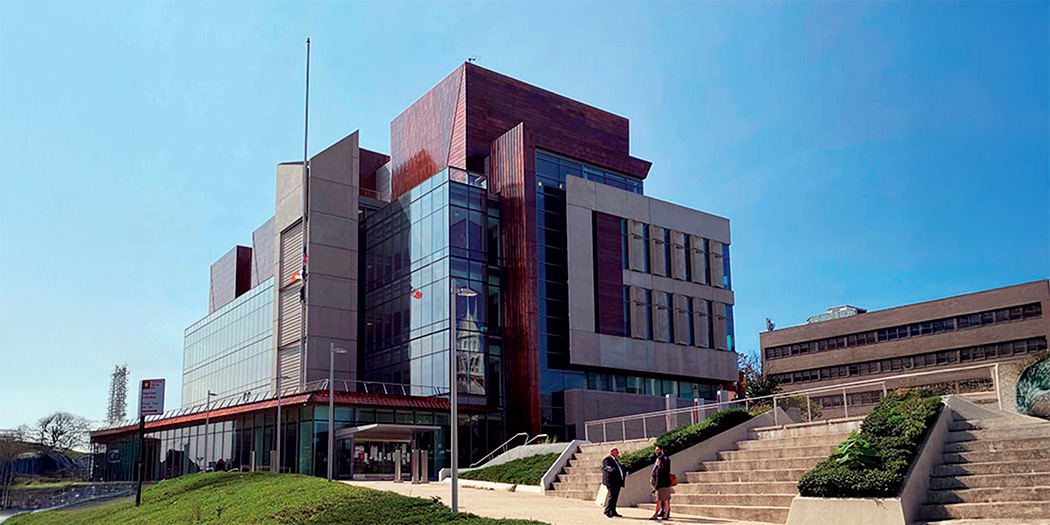 Staten Island Courthouse — Wide Exterior View